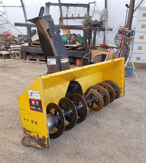 low flow snow blower for skid steer|used snowblower for skid steer.